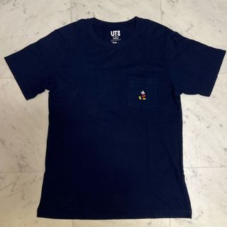 ユニクロ(UNIQLO)のミッキーTシャツ キッズ S(Tシャツ/カットソー)