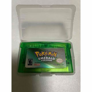 ポケモン(ポケモン)のポケモン　エメラルド　海外版　GBA(携帯用ゲームソフト)