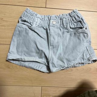 ザラキッズ(ZARA KIDS)のZARA ウォッシュ加工デニムショートパンツ　3-4Y  104cm(パンツ/スパッツ)