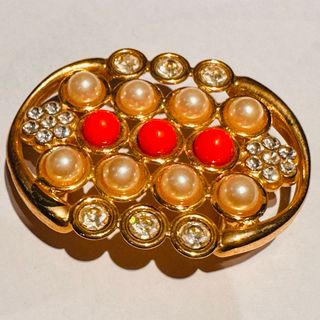 レトロ　帯留(和装小物)