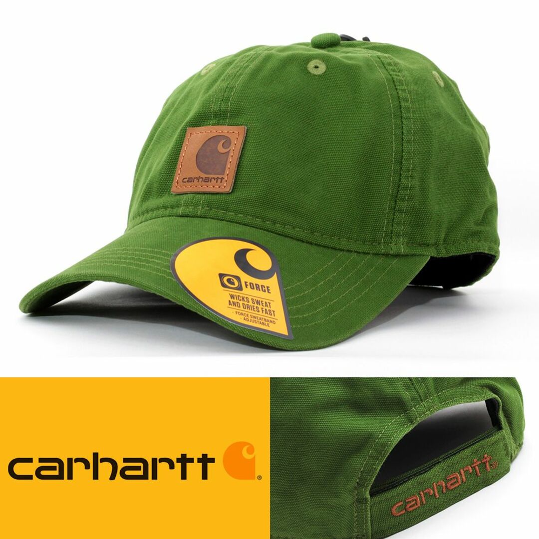 carhartt(カーハート)のローキャップ 帽子 カーハート Carhartt グリーン系 2JPGP-01 メンズの帽子(キャップ)の商品写真