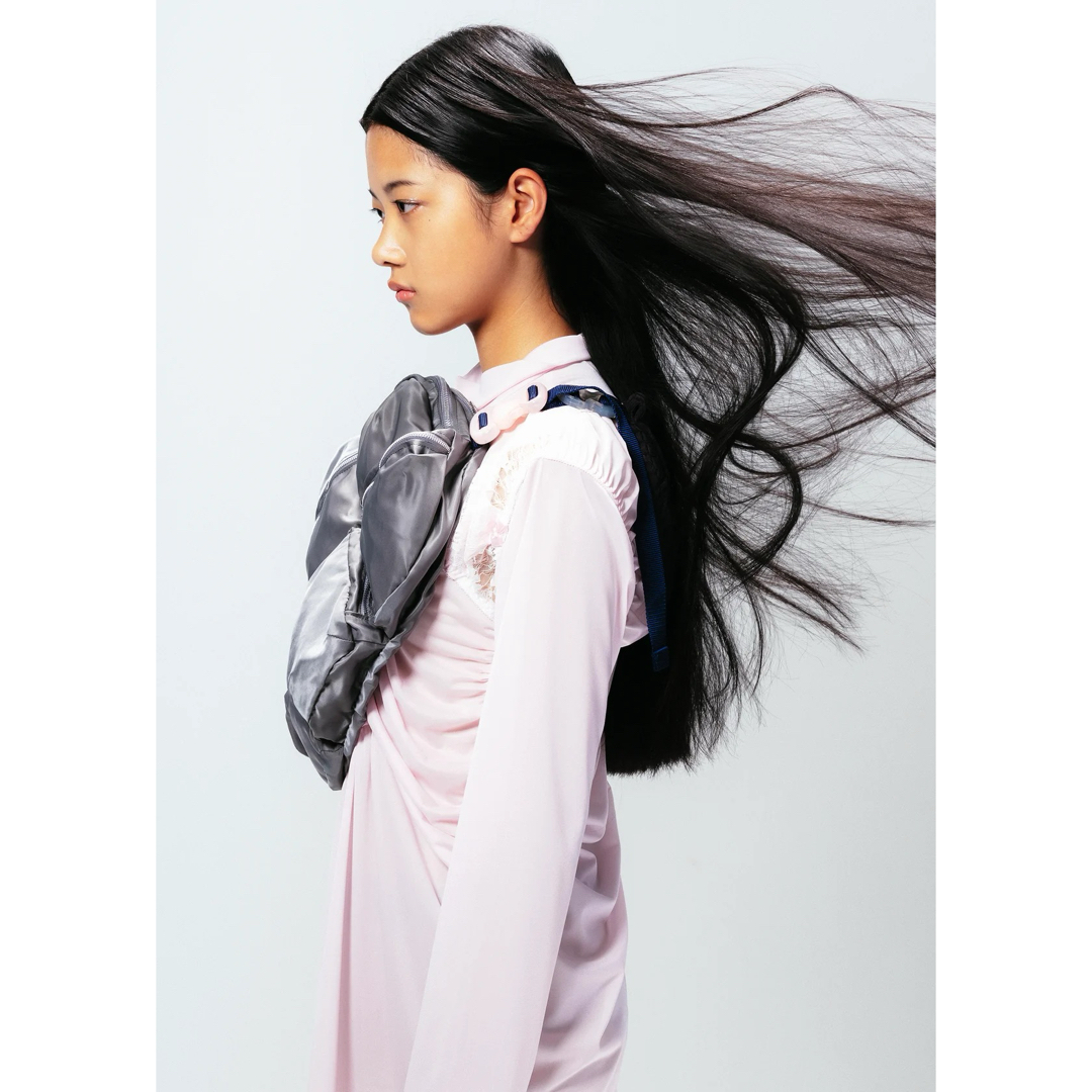 MIKIO SAKABE - 7 POCKETS BAG DARK GRAY × NAVY × PINKの通販 MIKIO SAKABE - 7 POCKETS BAG DARK GRAY × NAVY × PINKの通販