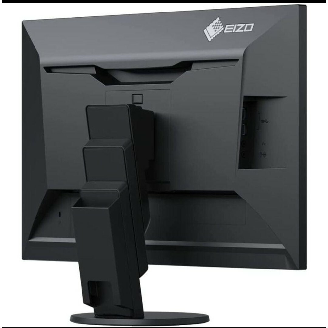 EIZO(エイゾー)の【新品・未開封】EIZO EV2457-BK  24.1型　モニター ブラック スマホ/家電/カメラのPC/タブレット(ディスプレイ)の商品写真