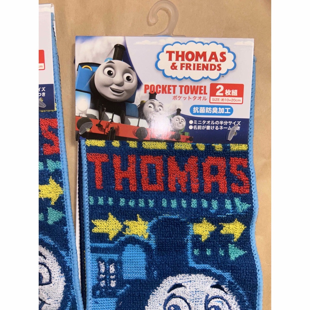 THOMAS(トーマス)の激安！きかんしゃトーマス キャラクターソックス ポケットタオルグッズ 大集合！ エンタメ/ホビーのおもちゃ/ぬいぐるみ(キャラクターグッズ)の商品写真