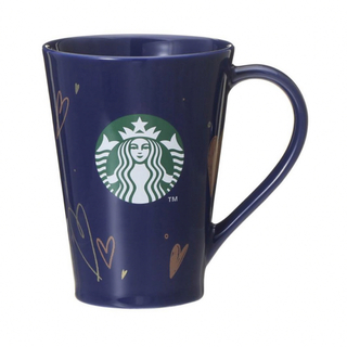 スターバックス(Starbucks)のバレンタイン2024​マグネイビー414ml マグカップ　完売　人気　限定(グラス/カップ)