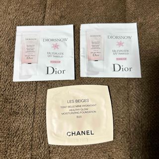 ディオール(Dior)のDior ディオール　CHANEL シャネル　サンプル　試供品(サンプル/トライアルキット)