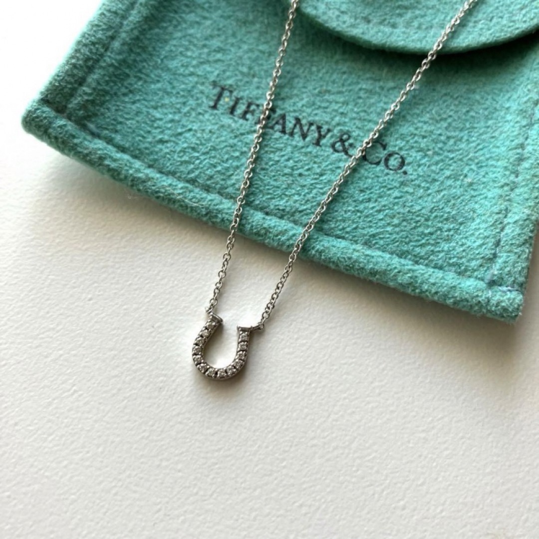 Tiffany ティファニー  ホースシュー ダイヤモンド　ネックレス  馬蹄