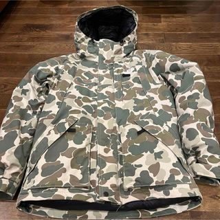 ザノースフェイス(THE NORTH FACE)のノースフェイスTHE NORTH FACE エレバスジャケット 迷彩 ダックカモ(ダウンジャケット)