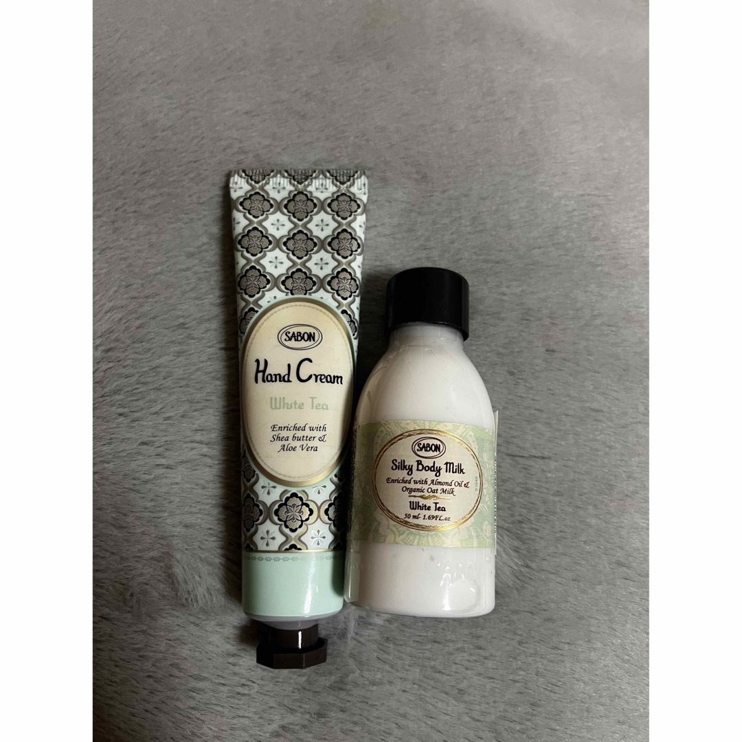 SABON ハンドクリーム,ボディミルクセットの通販 by __200s shop｜ラクマ