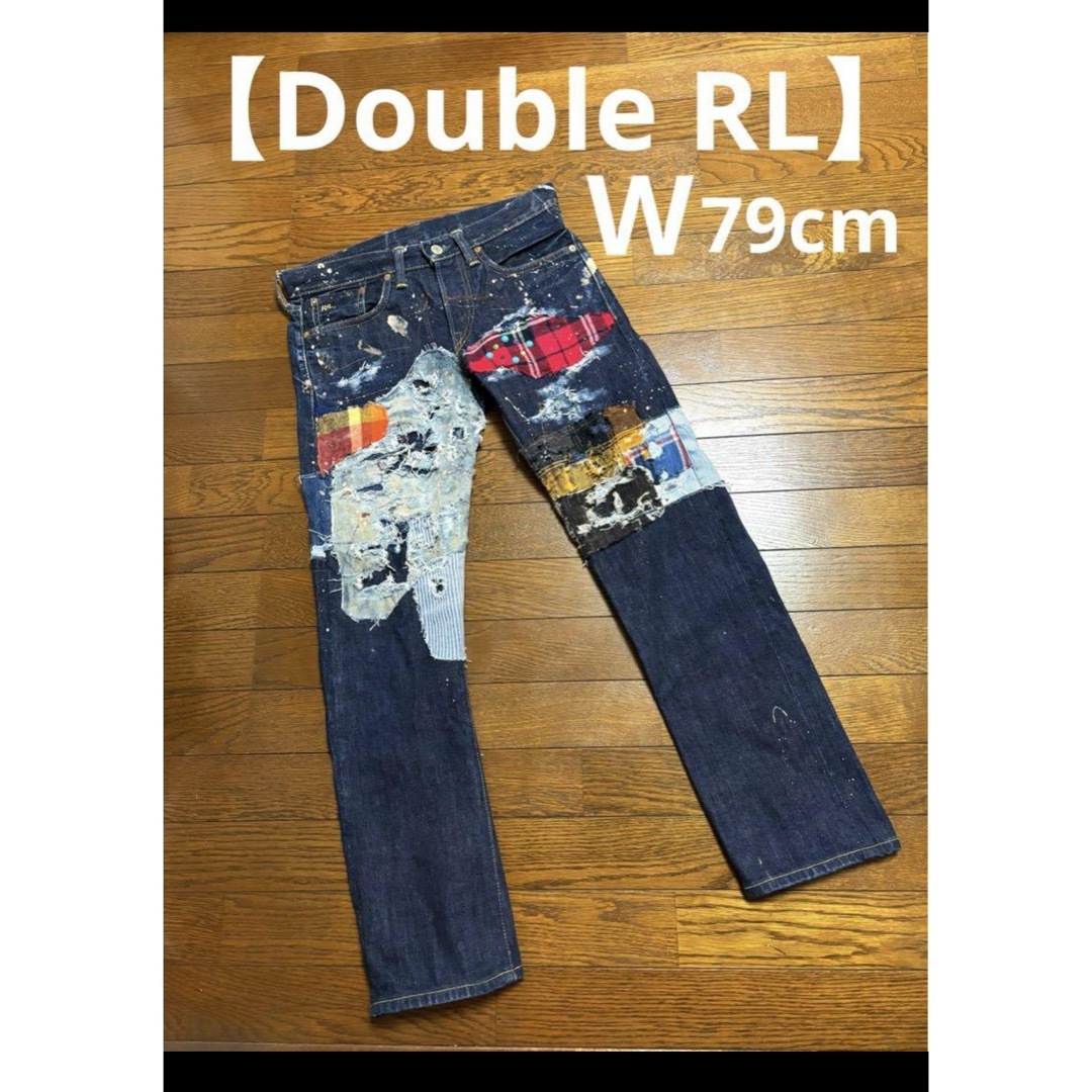 【RRL】 デニム ジーンズ    NO1758約73cm太もも約25cm裾幅