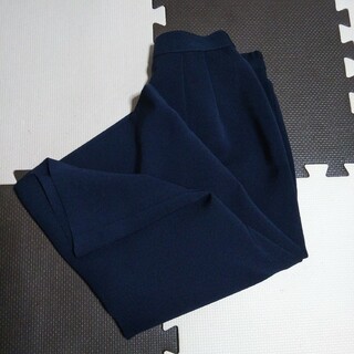 紺色 ☆ シンプル スカート(ひざ丈スカート)