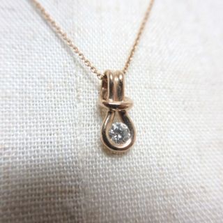 アザー(other)のFOREVERMARK エンコルディア ネックレス K18 ダイヤ 0.16ct(ネックレス)