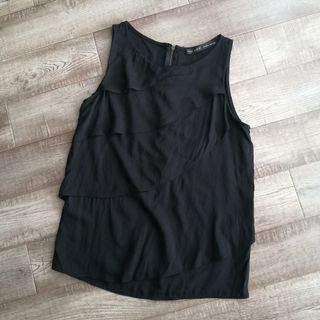 ザラ(ZARA)の試着のみ！ZARABASICタンクトップXS(タンクトップ)