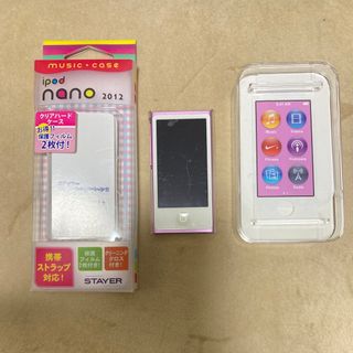 アイポッド(iPod)のiPod nano 16GB 第7世代 純正 イヤホン 箱あり(ポータブルプレーヤー)