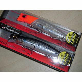 メガバス(Megabass)のメガバス　カゲロウ 124F 22g　2 GG ボラ・10 GP レッドヘッド(ルアー用品)