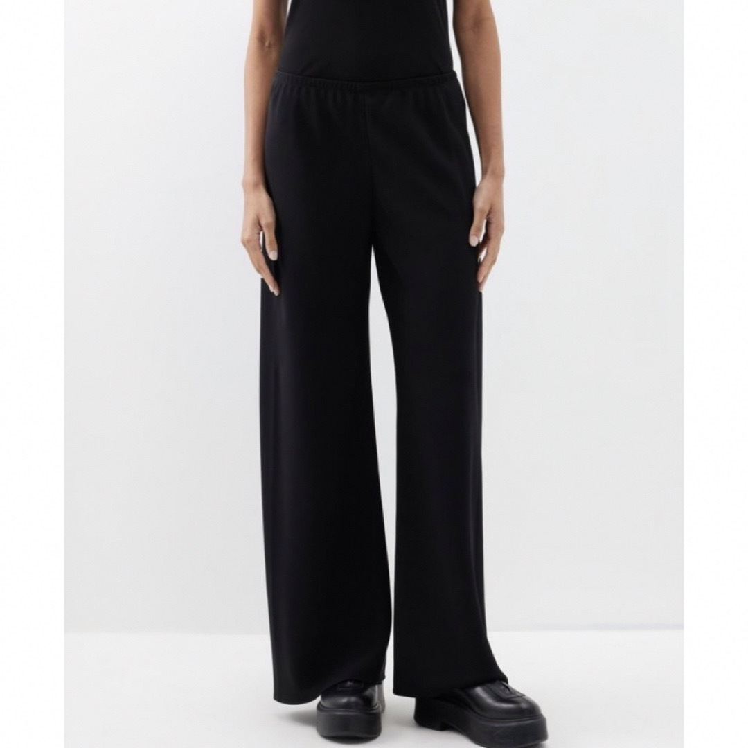 タグ付 新品ザロウ The Row Gala pants ガラパンツ XS 黒 タグ付 新品ザロウ The Row Gala pants ガラパンツ XS 黒