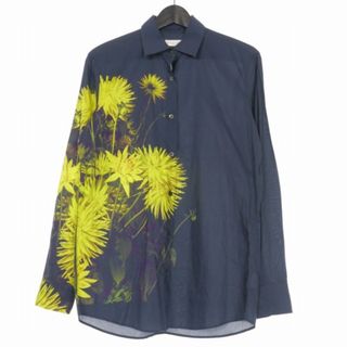 ドリスヴァンノッテン(DRIES VAN NOTEN)のドリスヴァンノッテン フラワープリント ロングスリーブシャツ ブラウス 36(シャツ/ブラウス(長袖/七分))