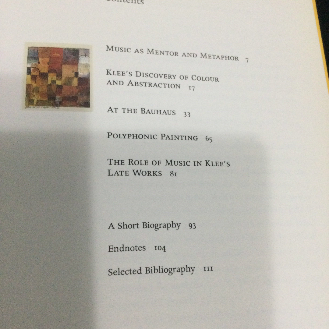 パウルクレー　画集　作品集　洋書　英語　Paul Klee 音楽　バウハウス エンタメ/ホビーの本(洋書)の商品写真