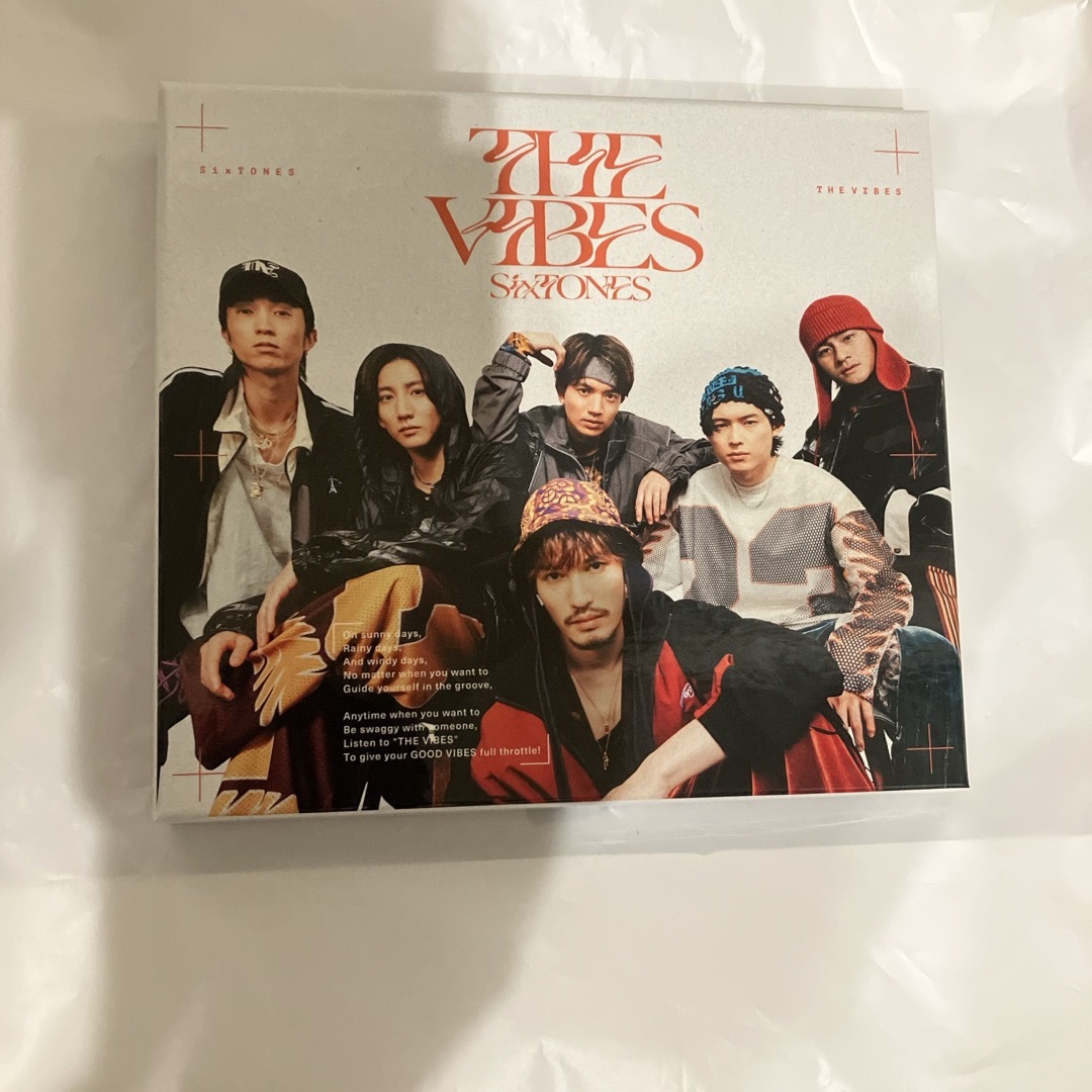 SixTONES(ストーンズ)のTHE　VIBES（初回盤B／DVD付） エンタメ/ホビーのDVD/ブルーレイ(アイドル)の商品写真