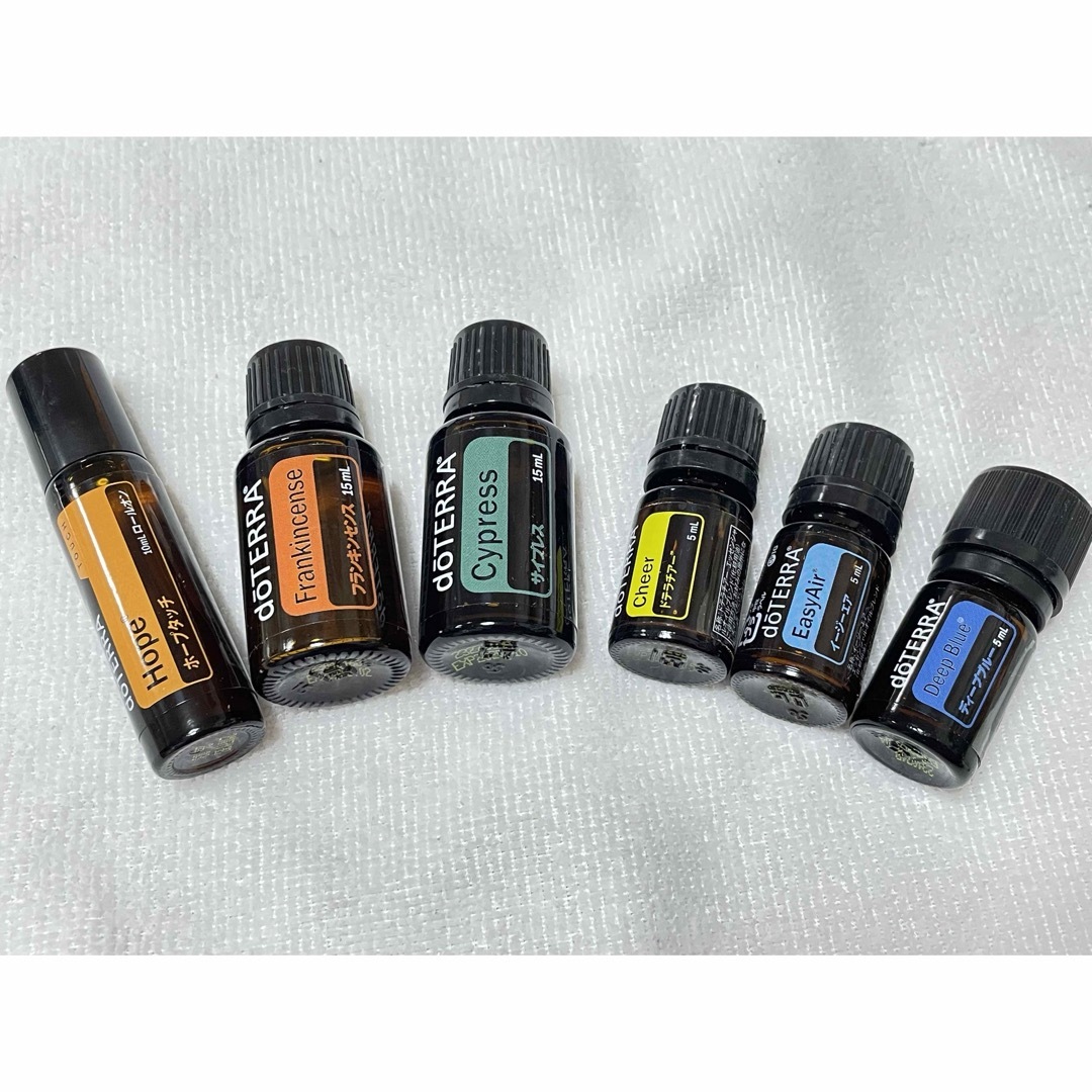 doTERRA(ドテラ)のドテラまとめ売り6本セット コスメ/美容のリラクゼーション(エッセンシャルオイル（精油）)の商品写真