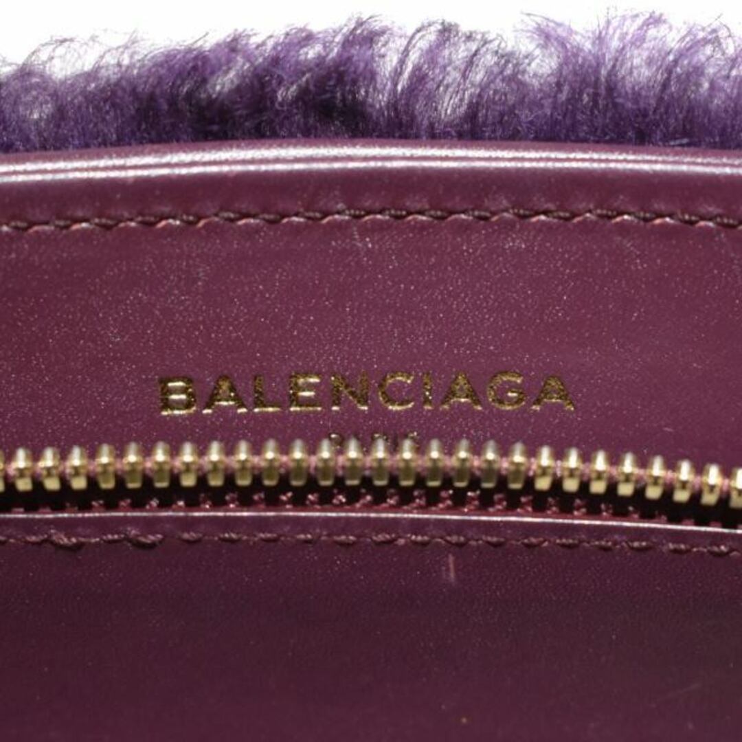 Balenciaga(バレンシアガ)のバレンシアガ トートバッグ ショルダーバッグ パドロック ヌード ワーク 紫 レディースのバッグ(ショルダーバッグ)の商品写真