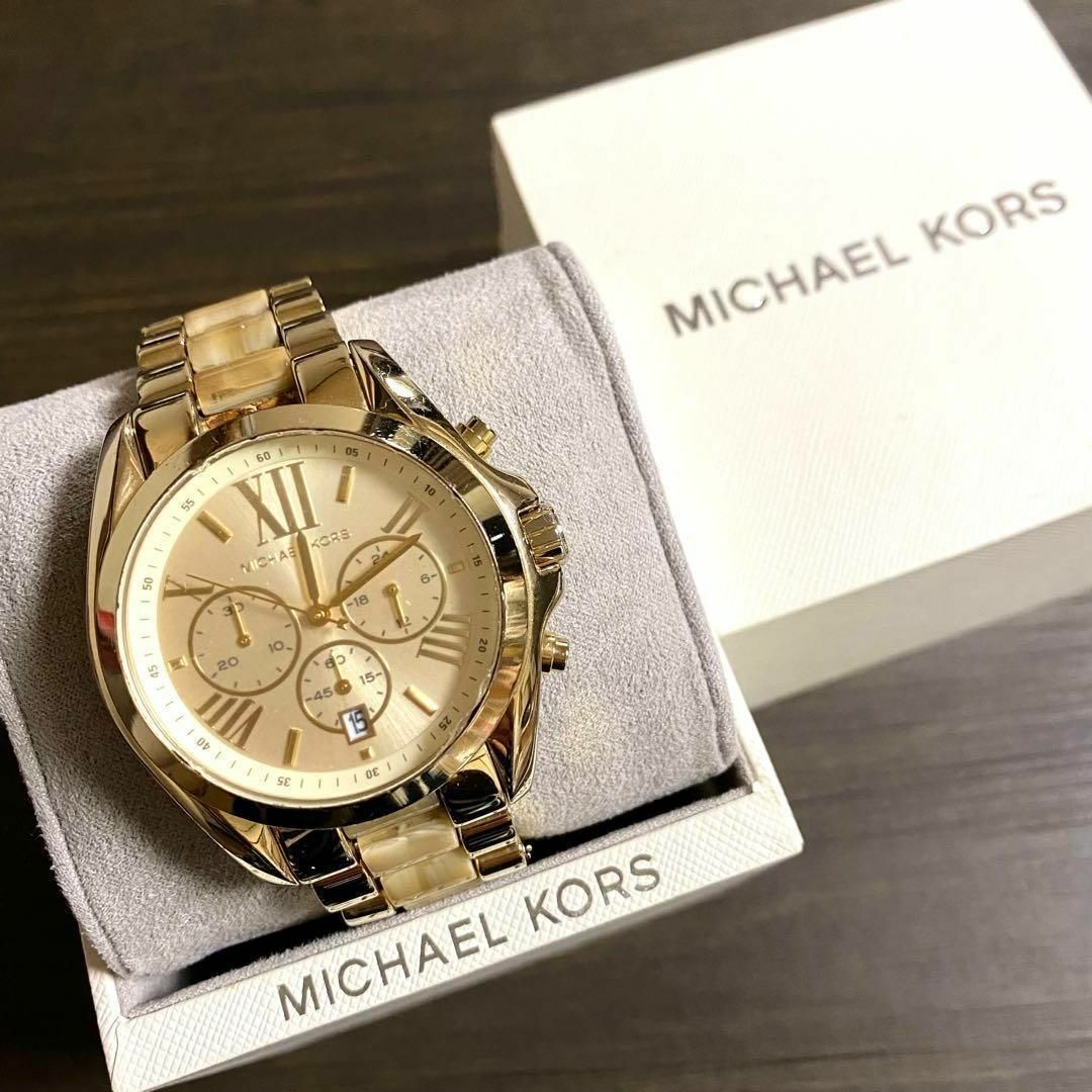 Michael Kors - 【大特価!!】マイケルコース 英字クロノグラフ腕時計