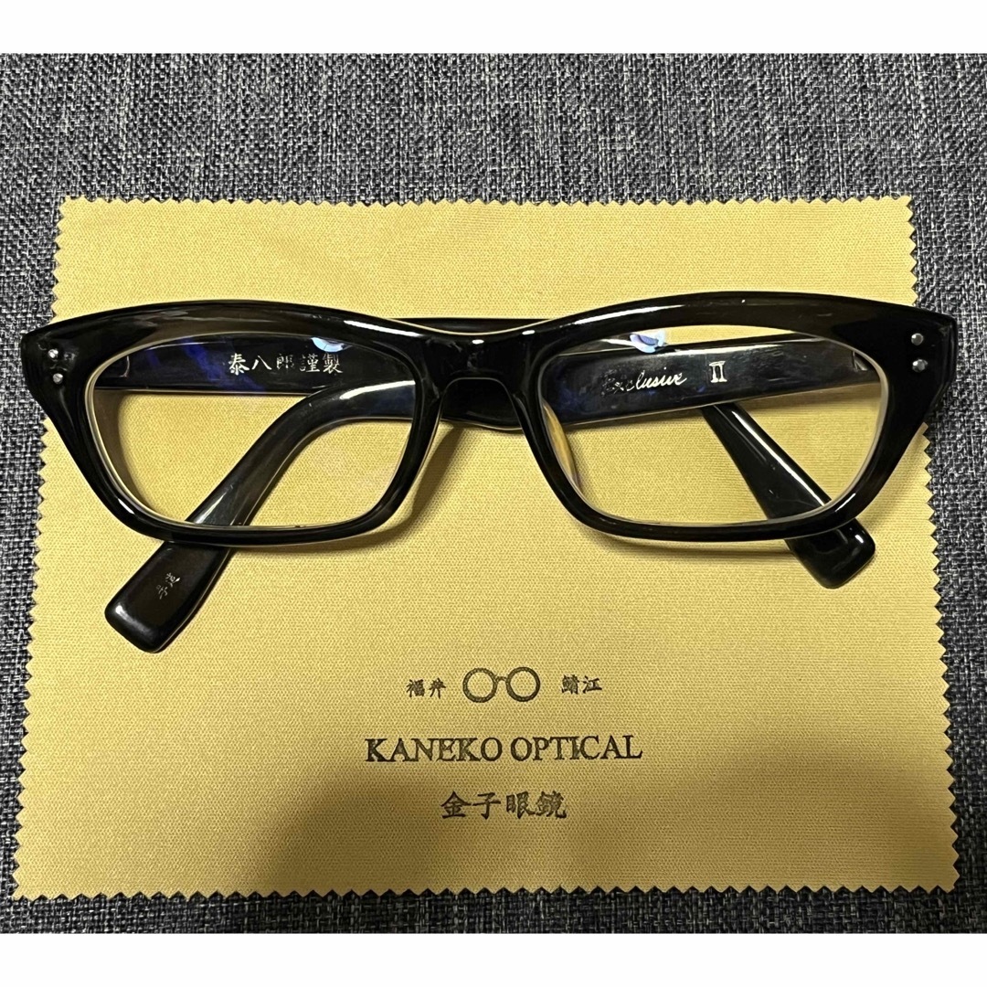 KANEKO OPTICAL - 金子眼鏡 泰八郎謹製 Exclusive Ⅱ グレー KANEKO OPTICAL - 金子眼鏡 泰八郎謹製 Exclusive Ⅱ グレー