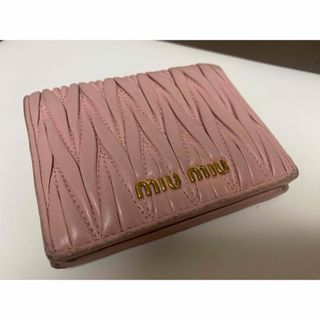 ミュウミュウ(miumiu)のmiu miu  お財布　マテラッセ(財布)