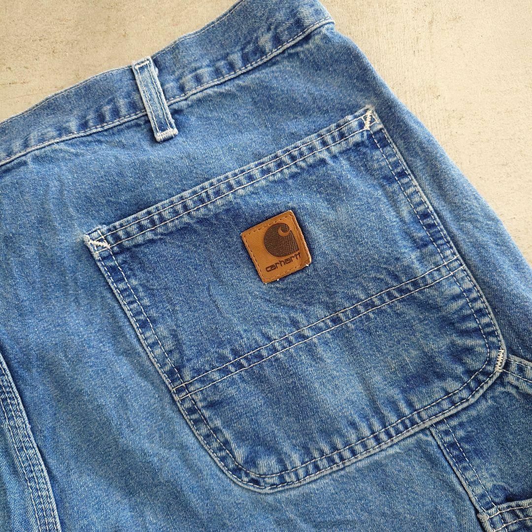 carhartt(カーハート)の古着　ユーズド　CARHARTT　カーハート　デニム　ペインターパンツ　W38 メンズのパンツ(デニム/ジーンズ)の商品写真