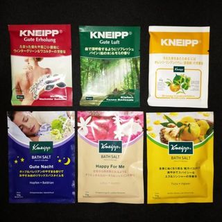 クナイプ(Kneipp)のクナイプ バスソルト 6袋 6種類 入浴剤(入浴剤/バスソルト)