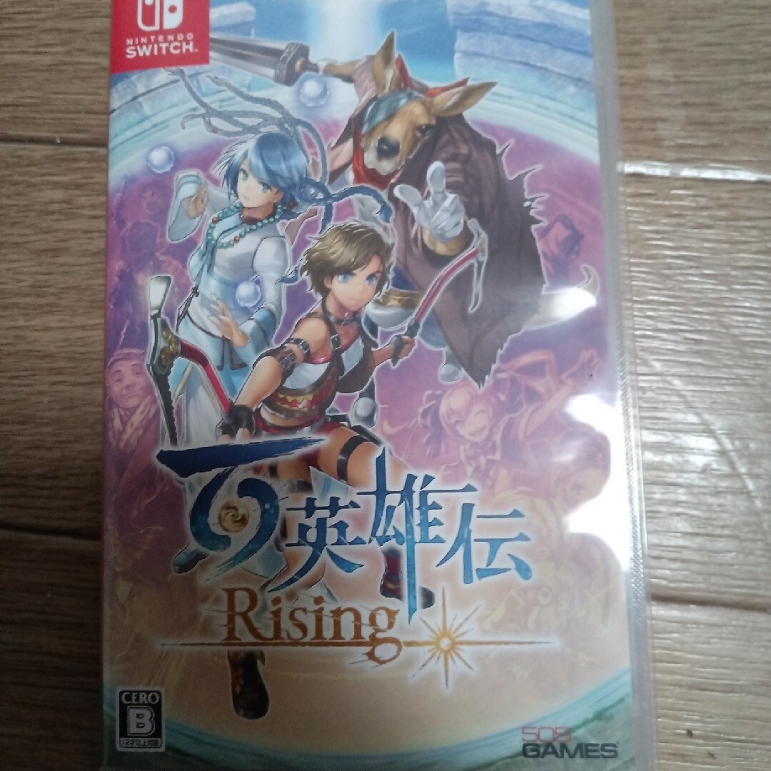 Nintendo Switch(ニンテンドースイッチ)の百英雄伝 Rising エンタメ/ホビーのゲームソフト/ゲーム機本体(家庭用ゲームソフト)の商品写真