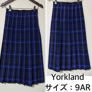 ヨークランド(Yorkland)のYorkland❤️チェックプリーツスカート　ヨークランド(ロングスカート)