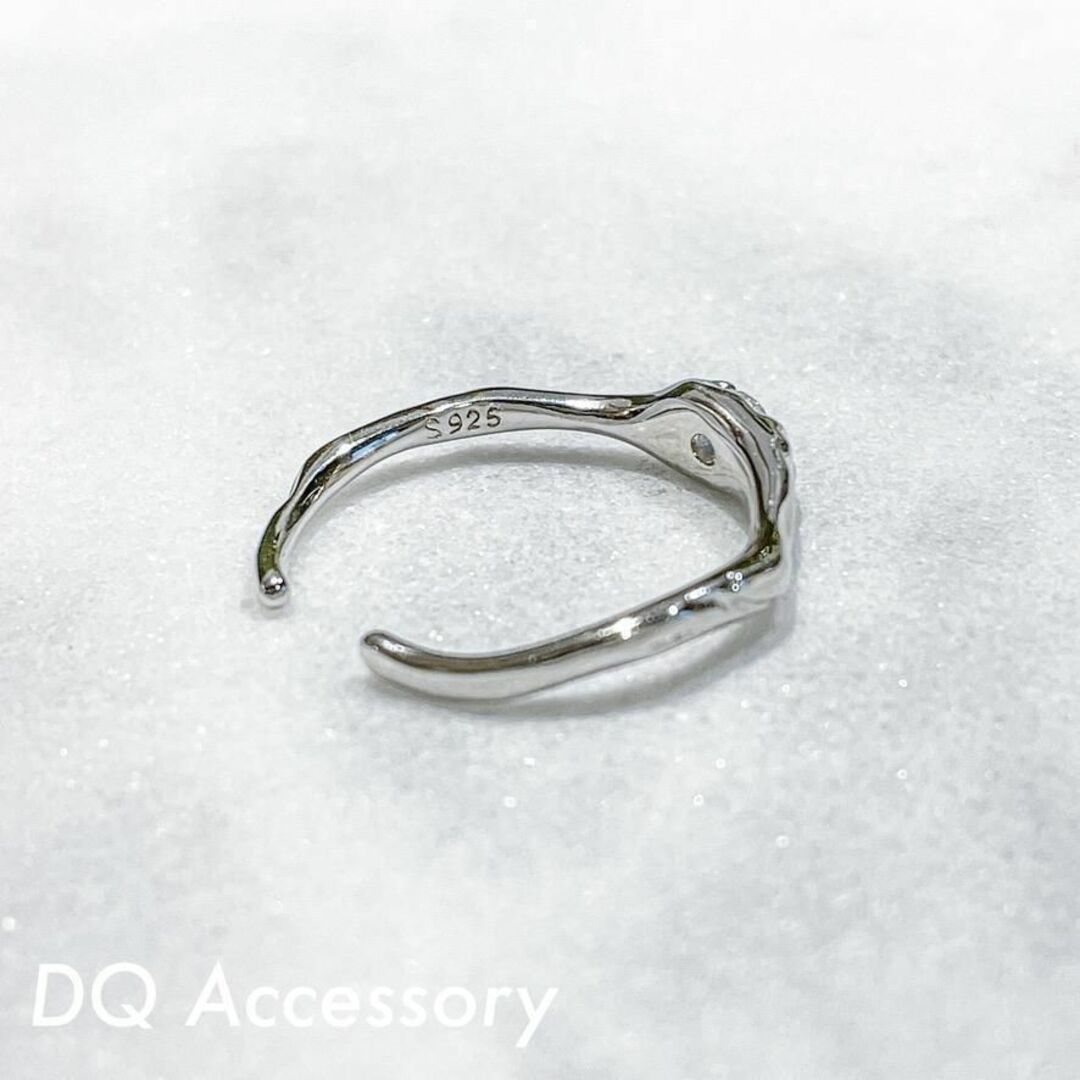 Silver925 オープンリング メンズ　シルバー　銀　指輪 R-044 メンズのアクセサリー(リング(指輪))の商品写真