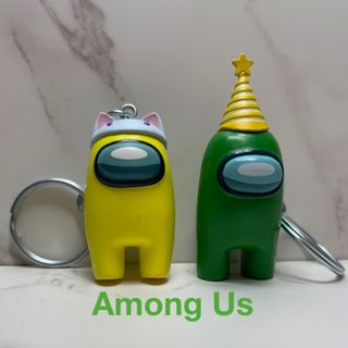 Among Usキーホルダー2種類(キャラクターグッズ)