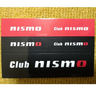 ニスモ(nismo)のClub nismo　オリジナルステッカー(ノベルティグッズ)