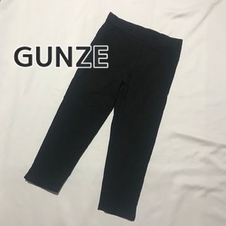 グンゼ(GUNZE)のGUNZE グンゼ　カジュアルパンツ　ストレッチ ウエストゴム　七分丈　Lサイズ(スキニーパンツ)