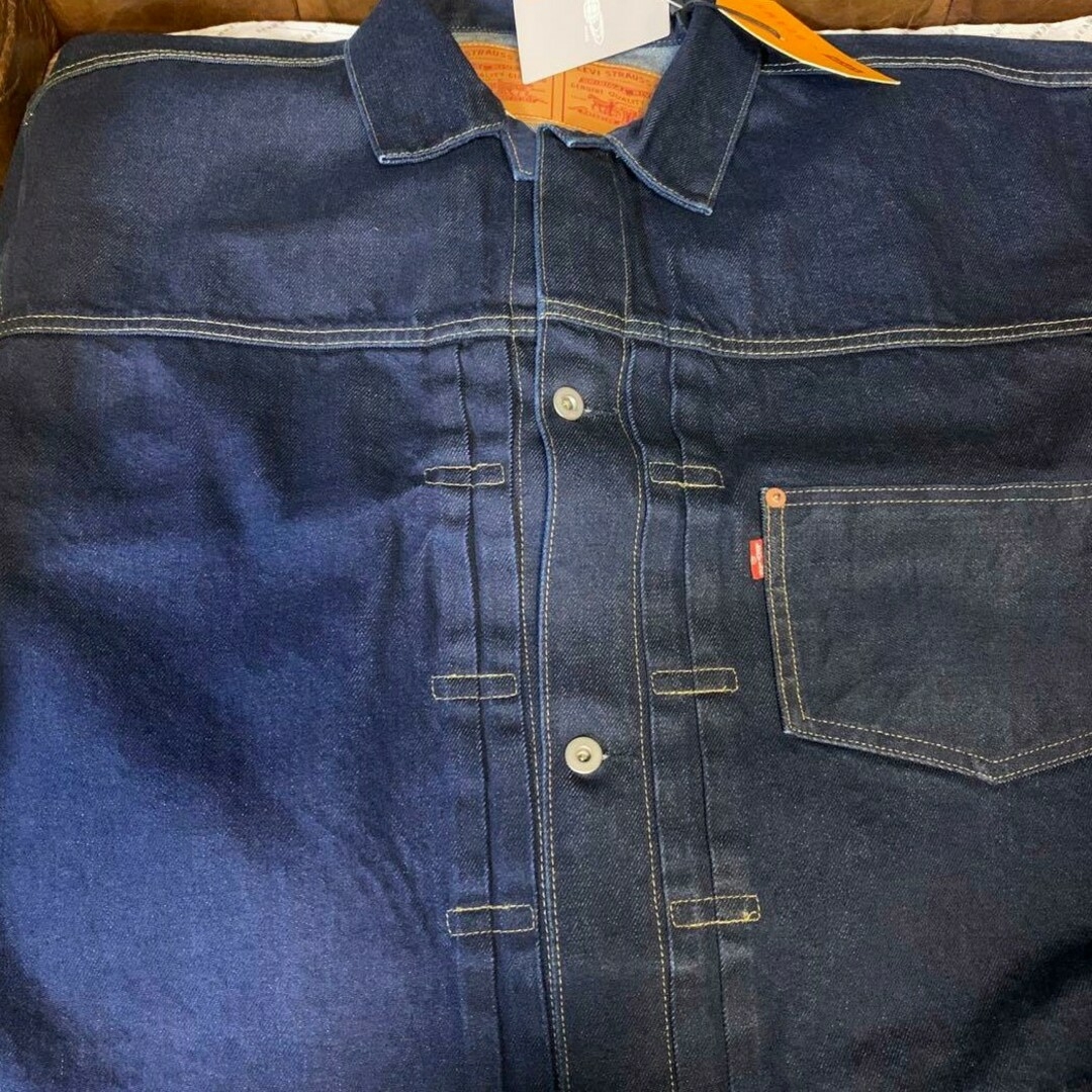 BEAMS(ビームス)のLEVI’S (R) × BEAMS 別注　SUPER WIDE V2 デニム メンズのジャケット/アウター(Gジャン/デニムジャケット)の商品写真