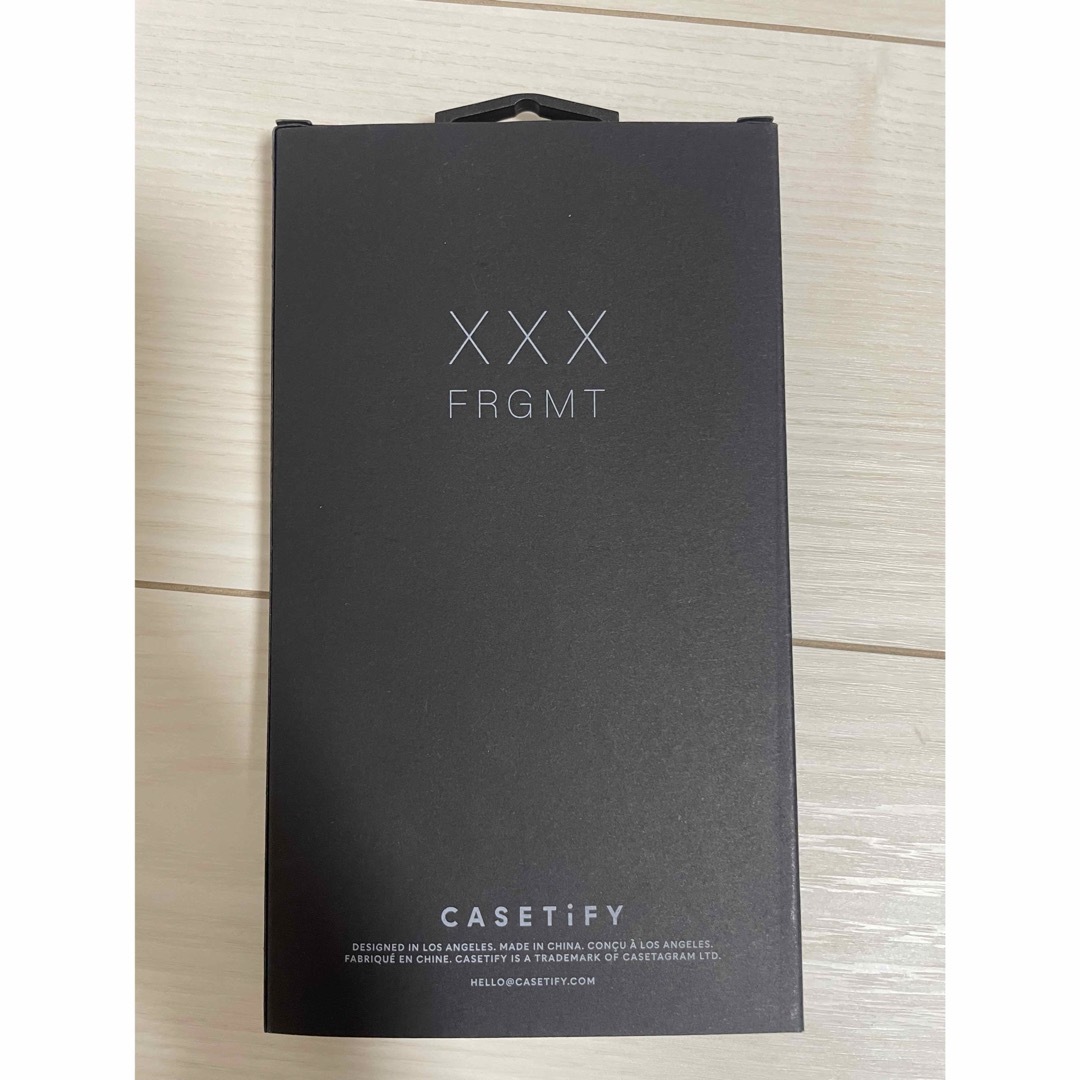 GOD SELECTION XXX - XXX×FRAGMENT CASETiFY iPhone15proクリア GOD SELECTION XXX - XXX×FRAGMENT CASETiFY iPhone15proクリア