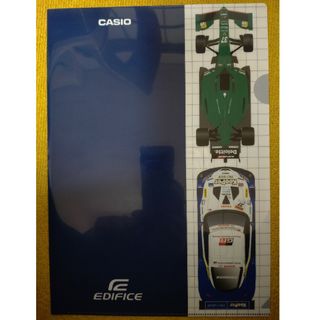 エディフィス(EDIFICE)のEDIFICE×TOM'S　オリジナルクリアファイル(ノベルティグッズ)