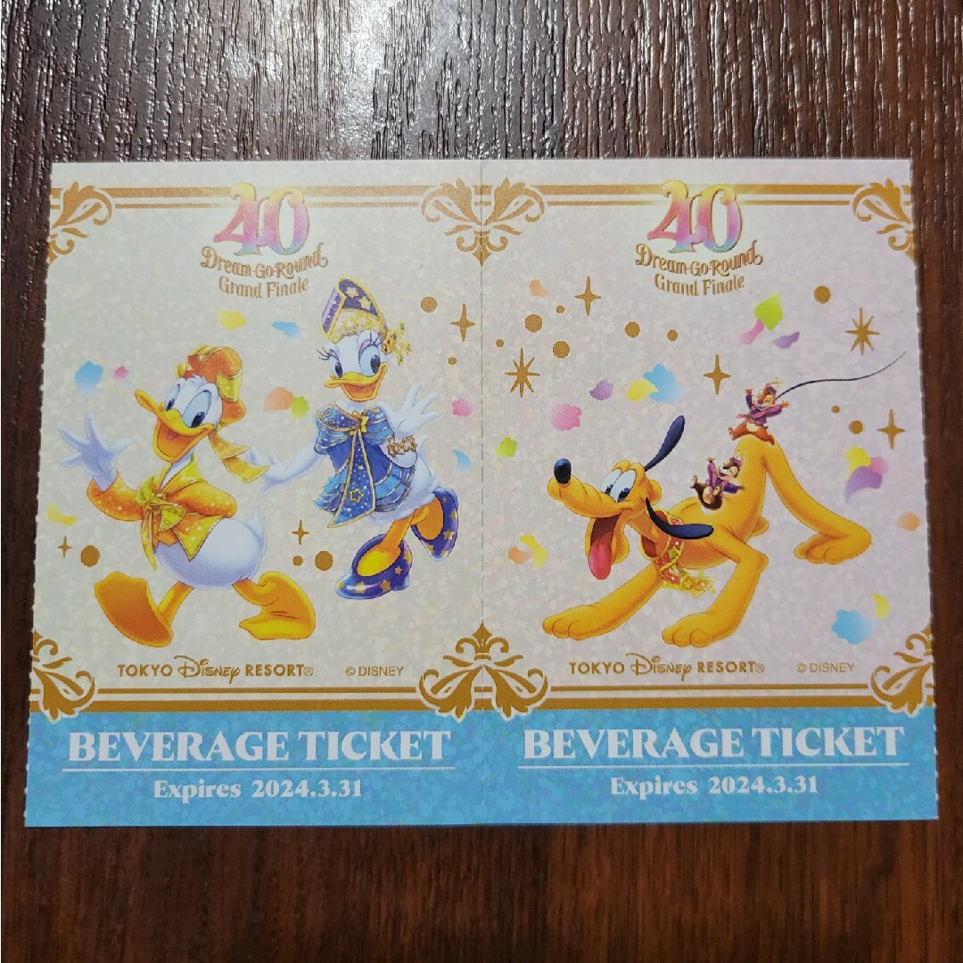 Disney(ディズニー)の【送料無料】ディズニーシーズニンググルメチケット チケットの優待券/割引券(フード/ドリンク券)の商品写真