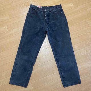 リーバイス(Levi's)の【LEVI’S】リーバイス501 USA ボタン裏552番 ブラック(デニム/ジーンズ)