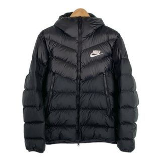 ナイキ(NIKE)のNIKE ナイキ ウィンドランナー ダウンジャケット ブラック CU0226-010 Size L(その他)