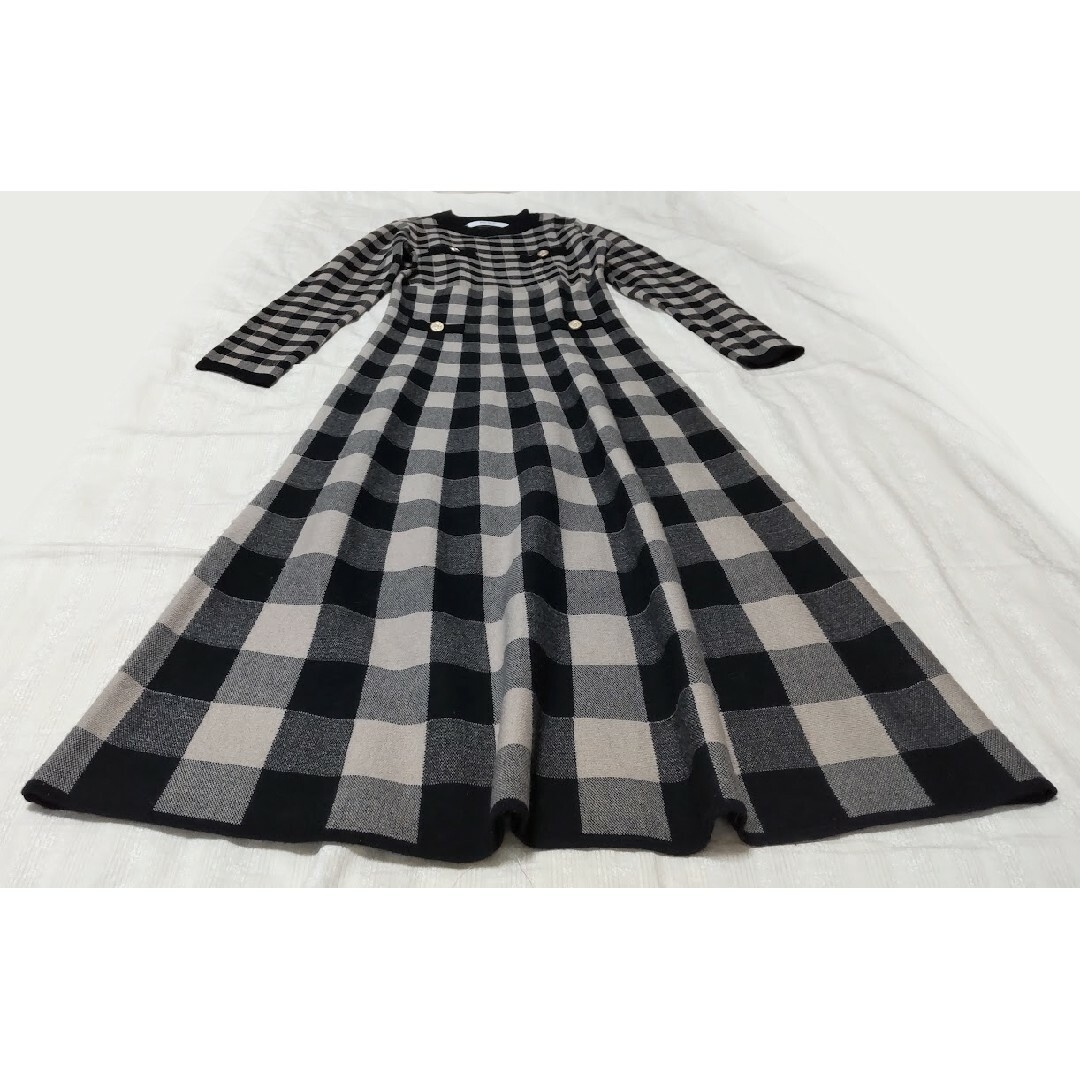 Her lip to - Plaid Jacquard Knit Dress Herliptoの通販 by 4月12日まで発送不可|ハーリップトゥならラクマ Her lip to - Plaid Jacquard Knit Dress Herliptoの通販 by 4月12日まで発送不可|ハーリップトゥならラクマ