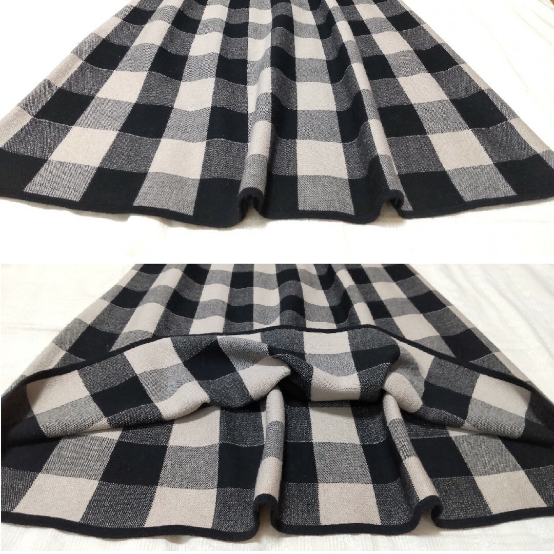 Her lip to - Plaid Jacquard Knit Dress Herliptoの通販 by Her lip to - Plaid Jacquard Knit Dress Herliptoの通販 by