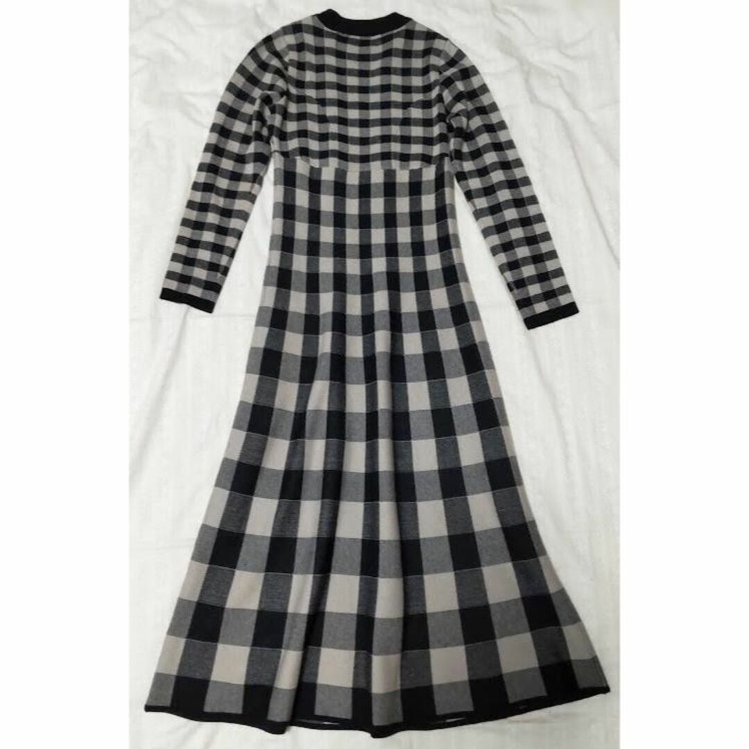Her lip to - Plaid Jacquard Knit Dress Herliptoの通販 by Her lip to - Plaid Jacquard Knit Dress Herliptoの通販 by