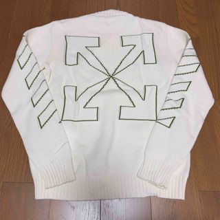 オフホワイト(OFF-WHITE)のOff-White c/o Virgil Abloh™ オフホワイト　ニット (ニット/セーター)