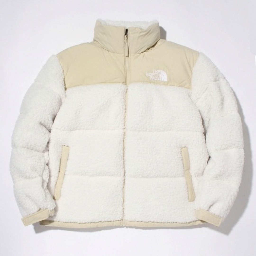 THE NORTH FACE ノースフェイス HP NUPTSE JACKETホワイト白表記サイズ