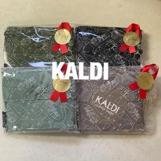 カルディ(KALDI)のカルディ KALDI エコバッグ ４枚 ギフト セット(エコバッグ)