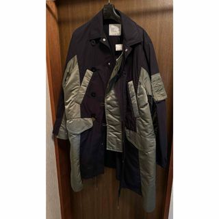 サカイ(sacai)のsacai 21AW Military Coat 1 SCM-035 コート(ステンカラーコート)