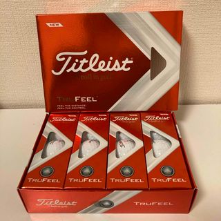 タイトリスト(Titleist)のタイトリストゴルフボール　TRUFEEL 1ダース　12球(ゴルフ)